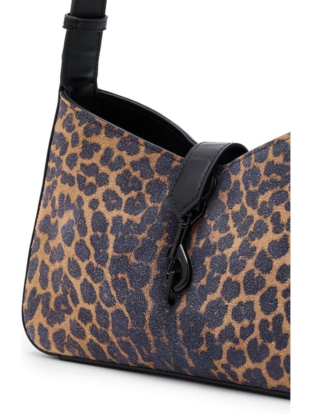 NEW NWT Rebecca Minkoff Megan Small Shoulder Bag Leopard Handbag - Picture 6 of 6
